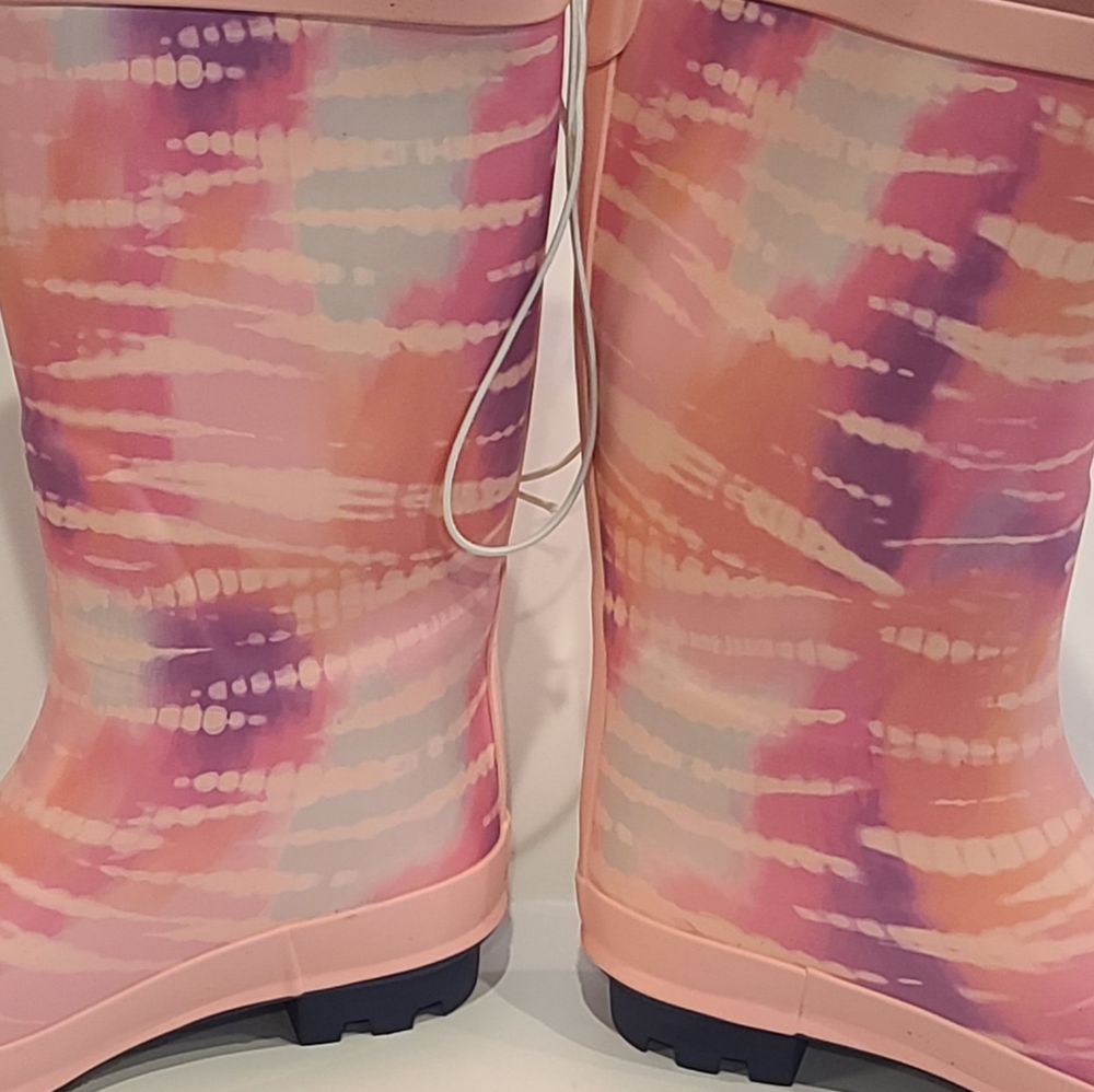 Cat & Jack Girls Pink Alina Rain Boots Size 2 - New Kids | Color: Pink | Size: 2 - Picture 2 of 5